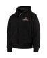 Men's Black Arizona Cardinals Dakota Cotton Canvas Hooded Jacket