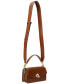 ფოტო #6 პროდუქტის Small Leather Tayler Convertible Crossbody Bag