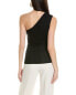 Фото #2 товара Bcbgmaxazria One-Shoulder Top Women's Black Xxs