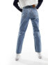 Фото #5 товара Levi's 501 crop straight fit jean in blue with side stripe