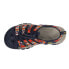 Фото #4 товара Keen Outdoor Afro X Newport Graphic Sport Strappy Womens Blue, Orange Casual Sa