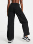 Фото #2 товара ASOS DESIGN oversized cargo trousers in washed black