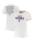 ფოტო #1 პროდუქტის Women's White Kansas Jayhawks More Is Possible T-shirt