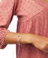 ფოტო #2 პროდუქტის Silver-Tone Square Link Bracelet