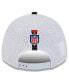 Фото #2 товара Men's White/Black Cincinnati Bengals 2024 NFL Training Camp 9FORTY Adjustable Hat