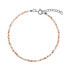 Фото #1 товара Orange Moonstone Beaded Bracelet AJKNR002