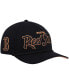 Men's Black Boston Red Sox Mango Undervisor Hitch Snapback Hat