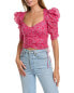 Фото #1 товара Isabel Marant Etoile Galaor Top Women's Pink 38