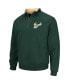 Men's Green South Florida Bulls Tortugas Logo Quarter-Zip Jacket