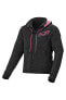 Motorradhoodie Macna District Schwarz Damen