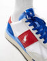 Фото #4 товара Polo Ralph Lauren Train '89 trainer in white red blue