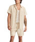 Фото #4 товара Men's 7" Linen Pull-On Shorts