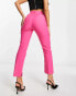 Фото #2 товара ASOS DESIGN Hourglass slim skim cigarette trouser in cerise pink