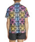 Фото #2 товара Men's Tiro Relaxed Fit Printed Mesh Button-Front Shirt