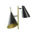 Фото #3 товара Настольная лампа декоративная DKD Home Decor Black Golden Metal 25W 220V 38 x 16 x 64 см