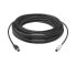 Фото #6 товара Logitech GROUP 15m Extender Cable - 15 m - 6-p Mini-DIN - 6-p Mini-DIN - Male - Male - Black