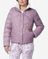 Фото #3 товара Women's Puffer Jacket With Sherpa Lining