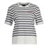 Фото #1 товара GANT Logo Striped short sleeve T-shirt