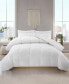 Фото #2 товара Lightweight White Goose Feather and Down Comforter, Twin