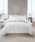 Lightweight White Goose Feather and Down Comforter, King