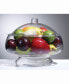 Salad On Ice With Dome Lid Acrylic Salad Bowl and Servers