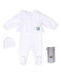 Фото #1 товара Костюм Royal Baby Organic Cotton Footed Coverall with Hat