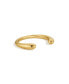 ფოტო #1 პროდუქტის 24K Gold-Plated Dash Cuff Bracelet