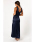 ფოტო #5 პროდუქტის Women's Xavier Bow Shoulder Maxi Dress