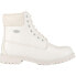 Фото #2 товара Lugz Convoy Round Toe Lace Up Mens White Casual Boots MCNVYV-100