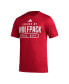 Men's Red NC State Wolfpack AEROREADY Pregame T-shirt Красный, XL - фото #3