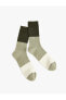 Soket Çorap Renk Bloklu