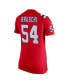 Фото #3 товара Women's Tedy Bruschi Red New England Patriots Retired Game Jersey