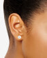 ფოტო #4 პროდუქტის 3-Pc. Set Cultured Freshwater Pearl (8 & 10mm) & Crystal Stud & Drop Earrings in Sterling Silver