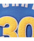 ფოტო #2 პროდუქტის Men's Stephen Curry Royal Golden State Warriors Team Player Shorts