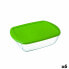 Фото #1 товара Прямоугольная коробочка для завтрака с крышкой Pyrex Cook & Store Зеленый 1,1 L 23 x 15 x 7 cm Силикон Cтекло (6 штук)