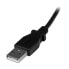 StarTech.com 2m Micro USB Cable - A to Down Angle Micro B - 2 m - USB A - Micro-USB B - USB 2.0 - 480 Mbit/s - Black