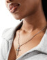 Фото #1 товара Bohomoon antonella stainless steel antonella cross pendant necklace in silver