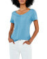 Фото #1 товара Nic+Zoe Knotted V T-Shirt Women's Xs