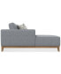 Фото #8 товара Rosecrans 53" Fabric Chaise, Created for Macy's