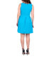 ფოტო #2 პროდუქტის Women's Sleeveless Knee Pleated Pocket Dress