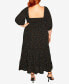 Фото #2 товара Trendy Plus Size Emma Maxi Dress