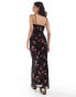 Фото #3 товара Miss Selfridge maxi dress in floral print