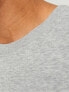 Фото #5 товара Спортивный свитшот Jack & Jones модели JORXMAS Стандартного покроя 12247523 Светло-серого меланжа