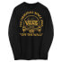 Men’s Long Sleeve T-Shirt Vans Original Grind Boy Black