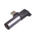 Фото #2 товара Akyga AK-AD-62 USB-C -> 1db Jack 3.5mm M/F adapter szürke