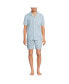 Фото #2 товара Men's Short Sleeve Essential Pajama Set