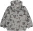 Фото #3 товара Regenjacke mit Waldtier-Muster, grau, Gr. 110/116, 1 St