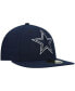 Фото #4 товара Men's Navy Dallas Cowboys 59FIFTY Fitted Hat