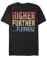 ფოტო #1 პროდუქტის Marvel Men's Captain Marvel Goose Higher Further Flerken, Short Sleeve T-shirt