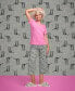 Women's Sleepwell Printed Knit Capri Pajama Pant Made with Temperature Regulating Technology